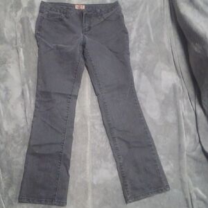 No Boundaries Gray Flare Jeans